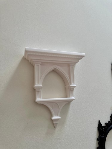 Gothic arch wall - gothic, corbel