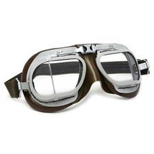 Halcyon MK8 Service Open Face Crash Helmet Lid Race Racing Goggles