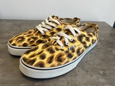 Vans leopard print size 7 eu40