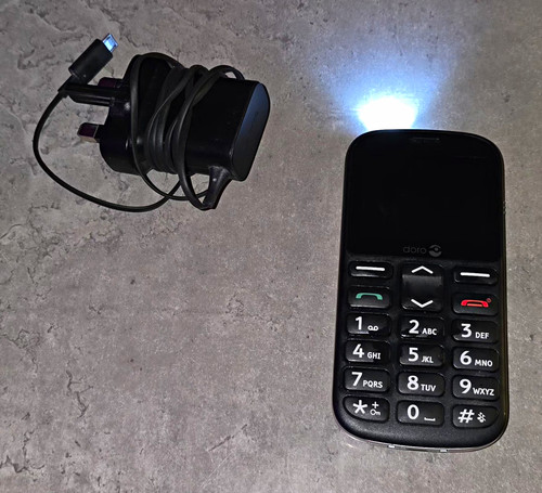 Doro 1360 black bar mobile - doro,