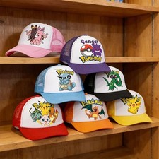 Kids Pikachu Ash Baseball Cap
