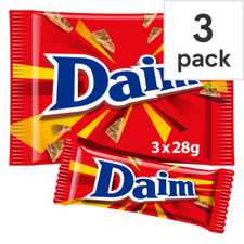 Daim Milk Chocolate Bar 3 Pack