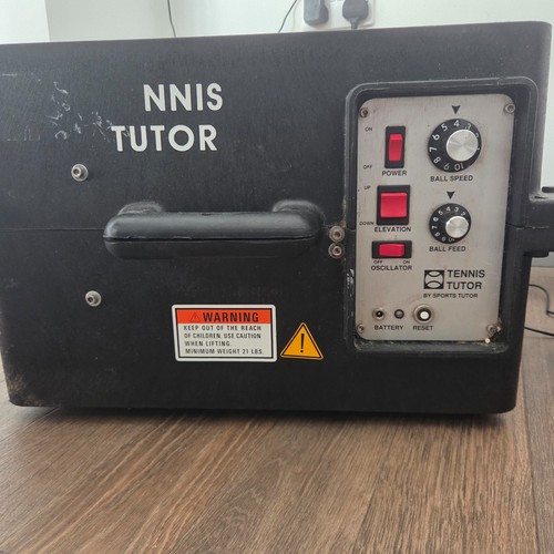 Tennis tutor ball machine - tennis,