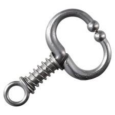 Automatic Locking Cattle Nose Ring  Farming Husbandry Accessory