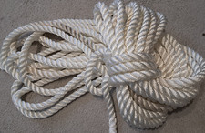 14mm 3 Strand Polyester White