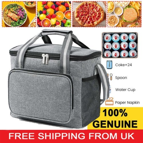 Large insulated lunch bag - insulated,