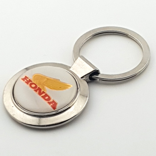Vintage honda keyring key ring - honda,