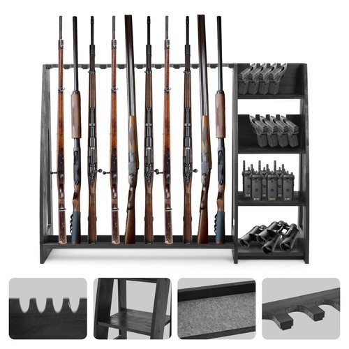 Gun rack slot wood - gun,