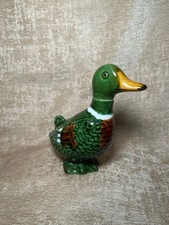 Vintage Ceramic Duck Decanter