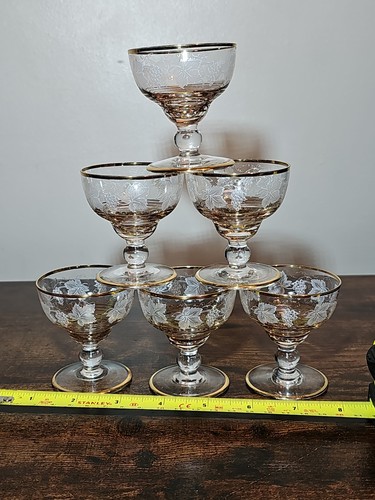 Glasses vintage sherbet - 6,