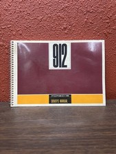 Porsche 912 Drivers Manual 