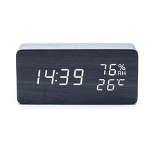 Wooden Digital Alarm Clock LED