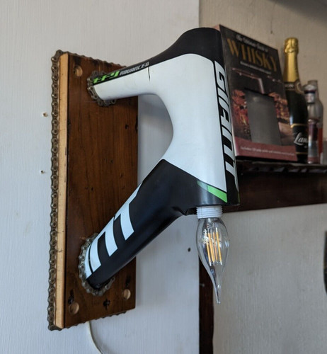 Bicycle frame wall light - bicycle,
