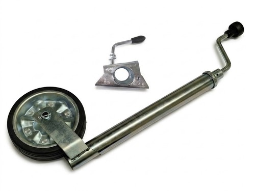 Heavy duty jockey wheel - wheel, &