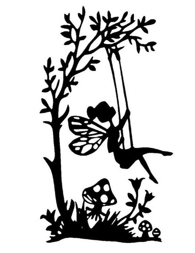 Fairy vinyl decals - fairy, stickers