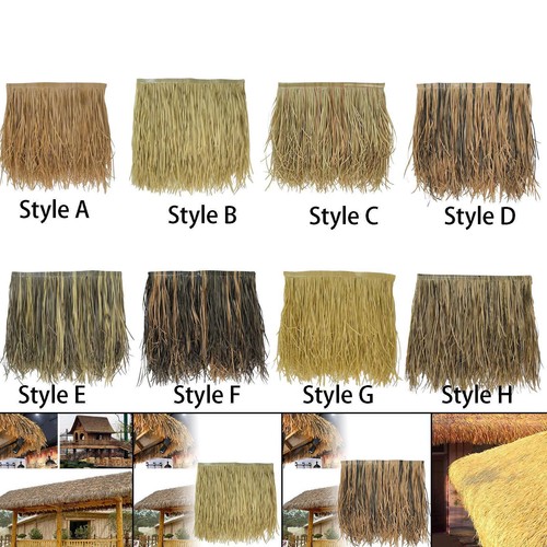 Straw roof thatch - straw, simulation