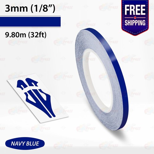 Navy blue 3mm pin - navy,