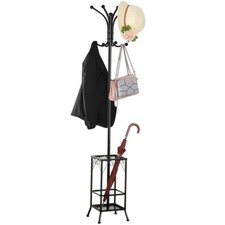 Metal Coat Stand Hat Rack with