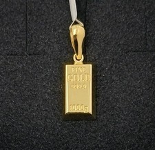 18K Gold Pendant 750 MLS