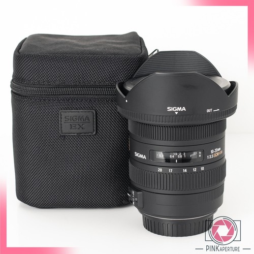 Sigma 20mm ex - 10-20mm, dc