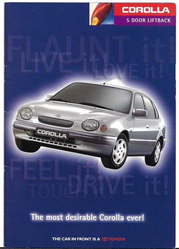 Toyota corolla 1997 1998 - toyota, 1997-1998