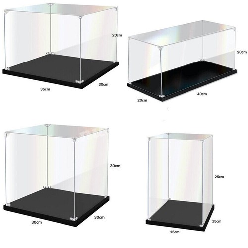 Clear acrylic display case - clear,