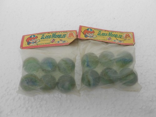 Vintage glass marbles 12 - marbles, ~