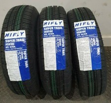 3 x 145 R10 Hifly Supertrail 84/82N 145 80 10 Trailer tyre 8 ply - THREE TYRES