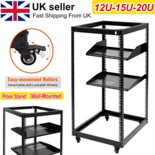 12U/15U/20U 4 Post Open Frame