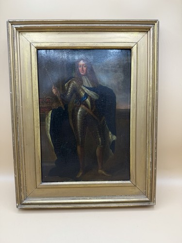 Antique portrait oil painting - portrait,