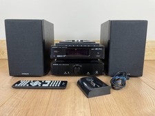 Hitachi AX-M136i CD USB MP3 DAB FM Radio Micro Hi-Fi Black Music System Remote