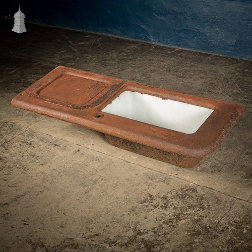 Sink drainer 19th cast iron - sink,