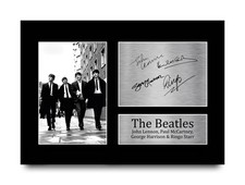 The Beatles Signed Fab Four