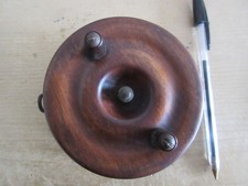 Wood Centrepin Reel 4" with