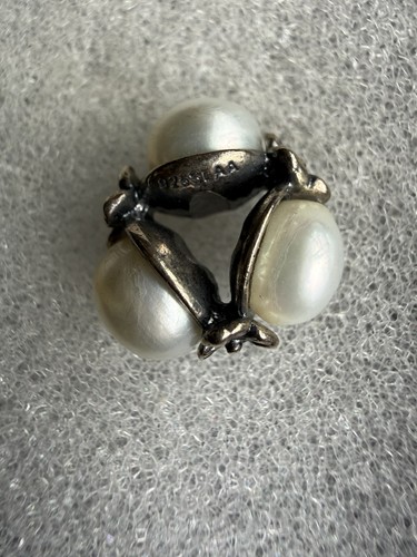 Trollbeads triple white pearl - triple,