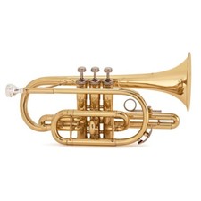Student Cornet by Gear4music Light Gold