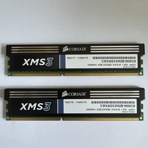 Corsair xms3 4gb 2gb ddr3 - 2gb,