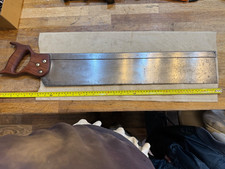 Long tenon saw sharpened - tenon,