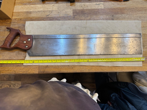Long mitre box - 24”, saw