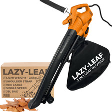 Leaf Blower Vacuum Garden Leaves Shredder Mulcher - 3-In-1 -  Lightweight Corded