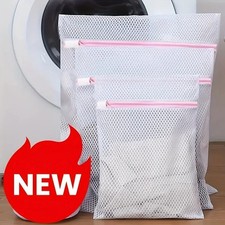 Zipped Mesh Laundry Bags