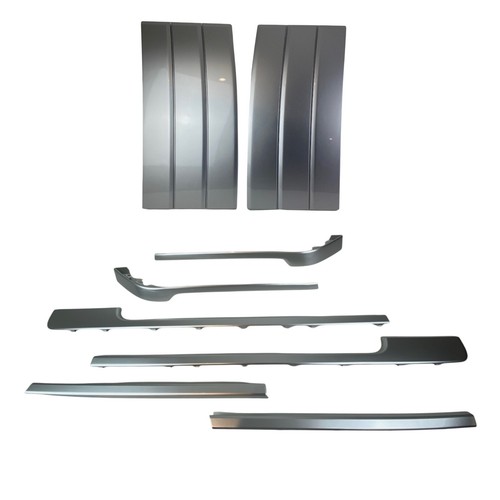 Side vents door - door, silver