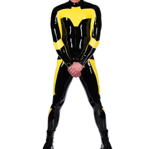 100 latex rubber catsuit - latex,