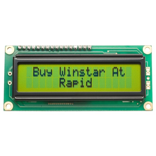 Winstar 16x2 lcd display - 16x2,