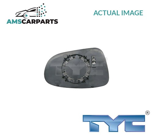 Rear view mirror glass - view, lhd