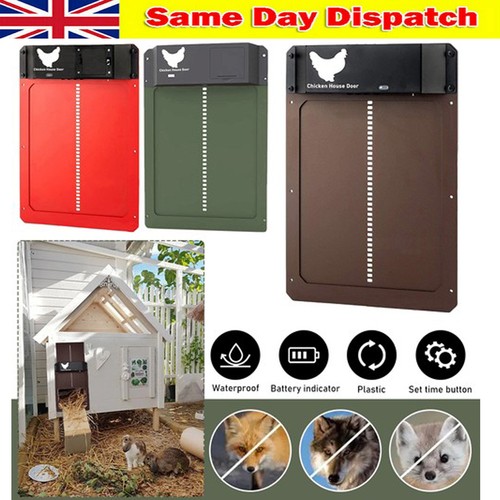 Automatic chicken coop door - automatic,