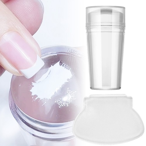 Silicone nail stamper french - nail,