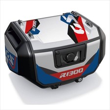 Set 5 Adesivi per TOP CASE Vario BMW R 1300 GS Blu Red Black - Trophy TP V3 A1