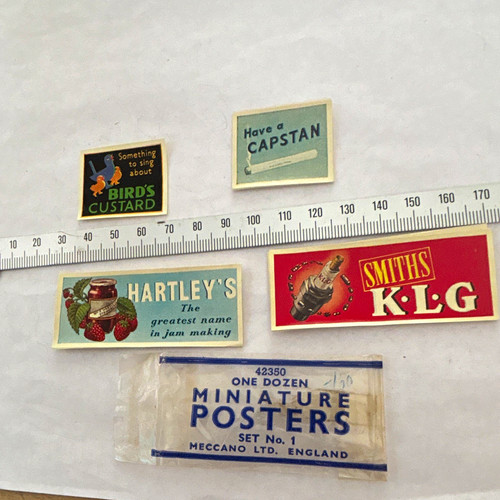 Meccano ltd miniature posters - ltd,