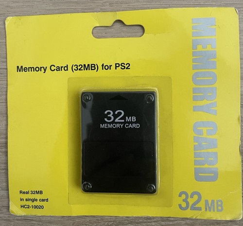 Ps2 memory card 32mb brand - memory,